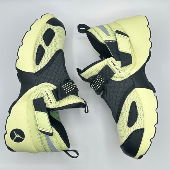 Women Nike AirJordan Trunner LX Shoes Luminous Green Black Sz 8.5 HQ2164-302 NEW - Picture 6 of 9